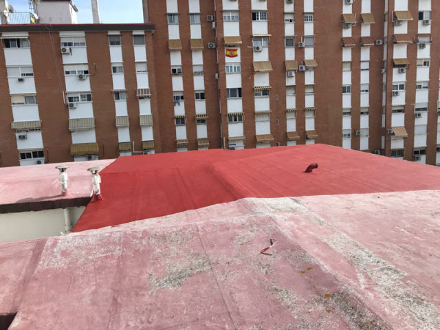 Impermeabilización de cubierta en Málaga