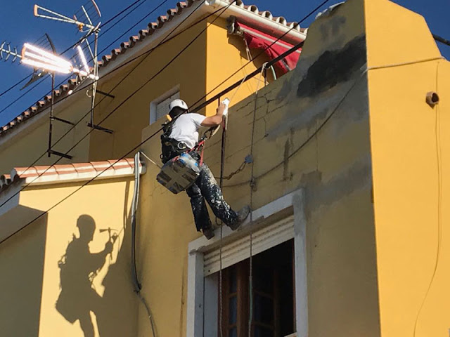 Rehabilitación de fachada en Nerja